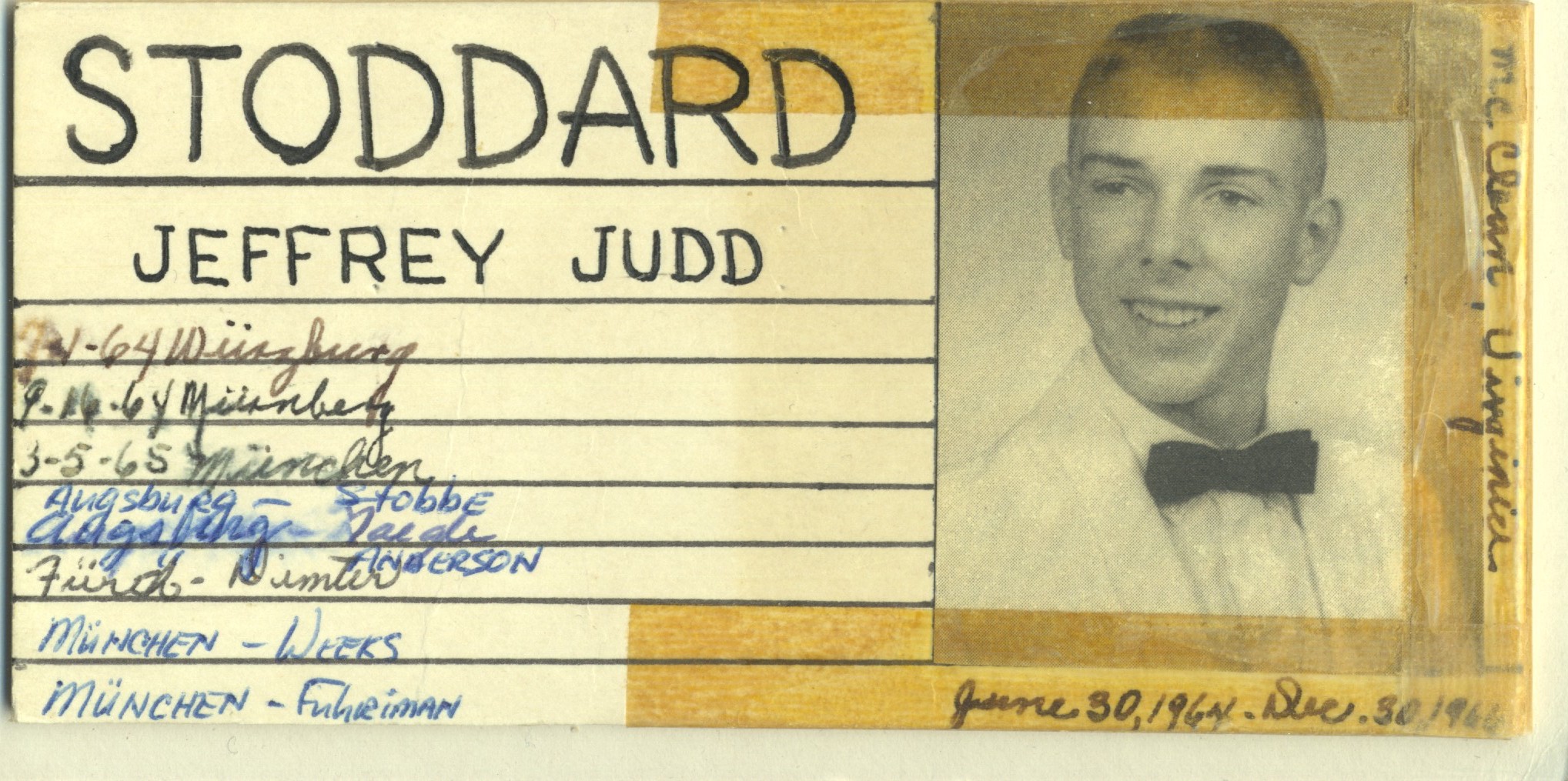 Stoddard, Jeffrey Judd